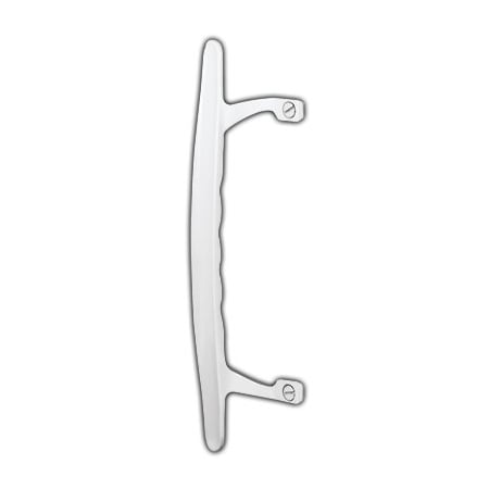 Prime-Line 6-5/8 in. White Painted Diecast Sliding Patio Door Pull Handle (Single Pack) C 1196